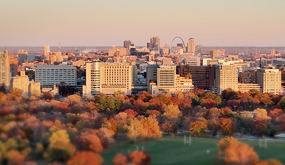Skyline of St. Louis